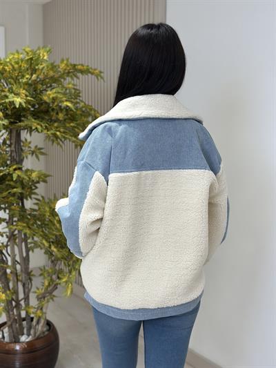 Teddy Kot Miksli Bomber Mont 