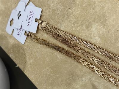 Xupıng Hasır Rose Gold İnce Bileklik 