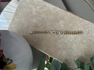 Xupıng Lale Kalın Bileklik Gold