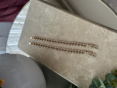 Xupıng Taşlı Halka Geçmeli Bileklik Rose Gold