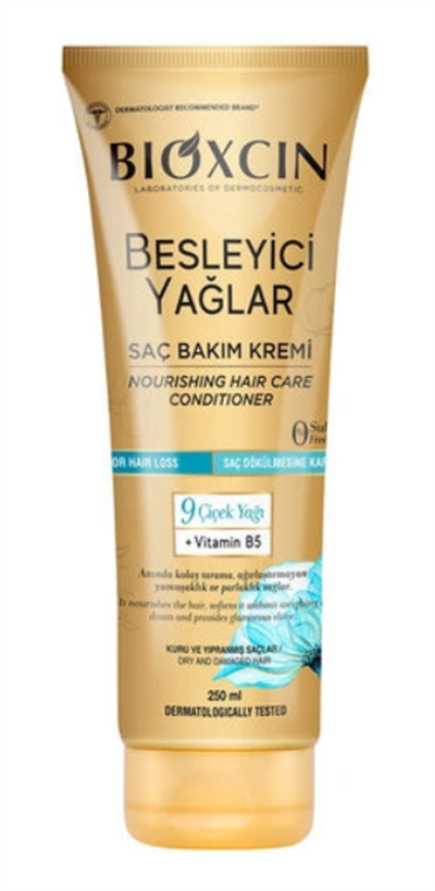 Bioxcin Besleyici Yağlar Saç Bakım Kremi (Kuru ve Yıpranmış Saçlar) 250 ml