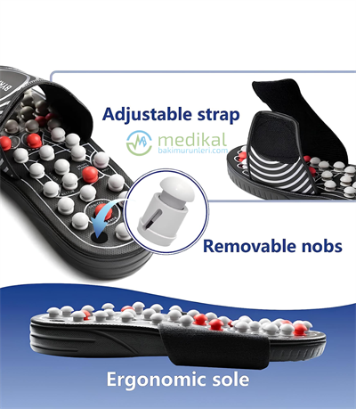 Ayak Masajı Akupunktur Terliği (38-39 Numara)