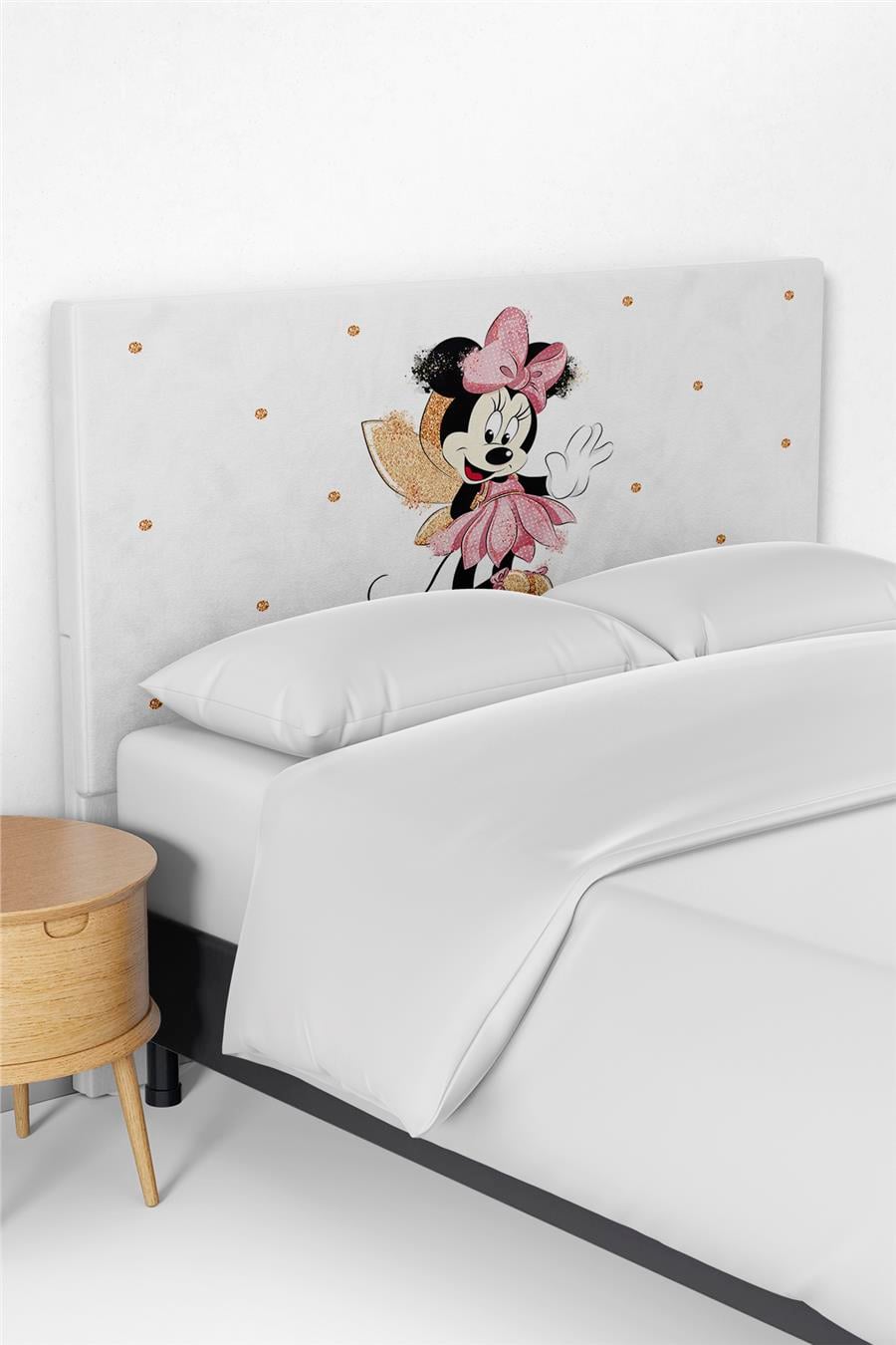 Mickey Mouse Desenli Yatak Baza Başlık Kılıfı TLABK-040