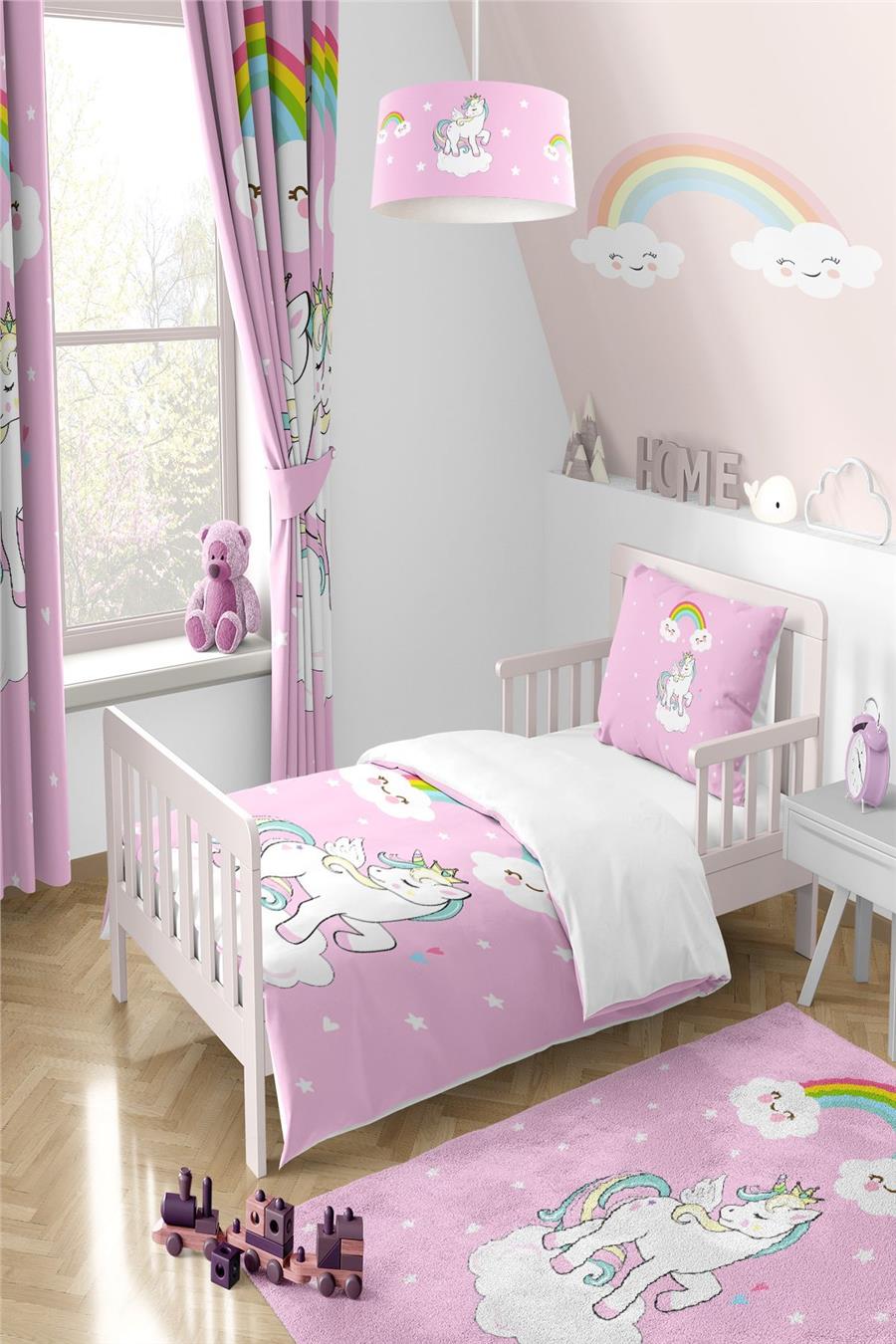 Unicorn Desenli Nevresim Takımı Tlan-170