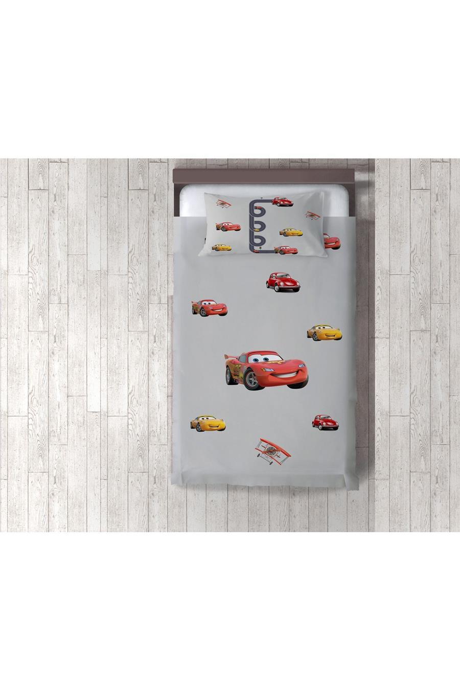  Şimşek Mcqueen Çocuk Odası Yatak Örtüsü Tlay-107