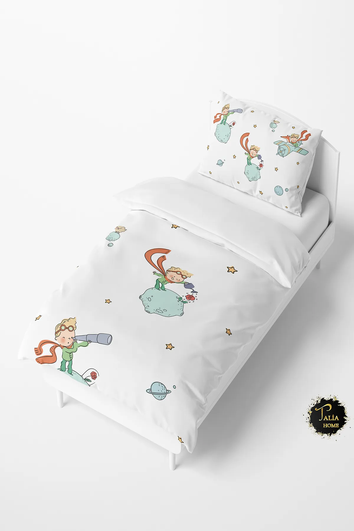 Küçük Prens Çocuk Ve Bebek Nevresim Takımı Tlan-308