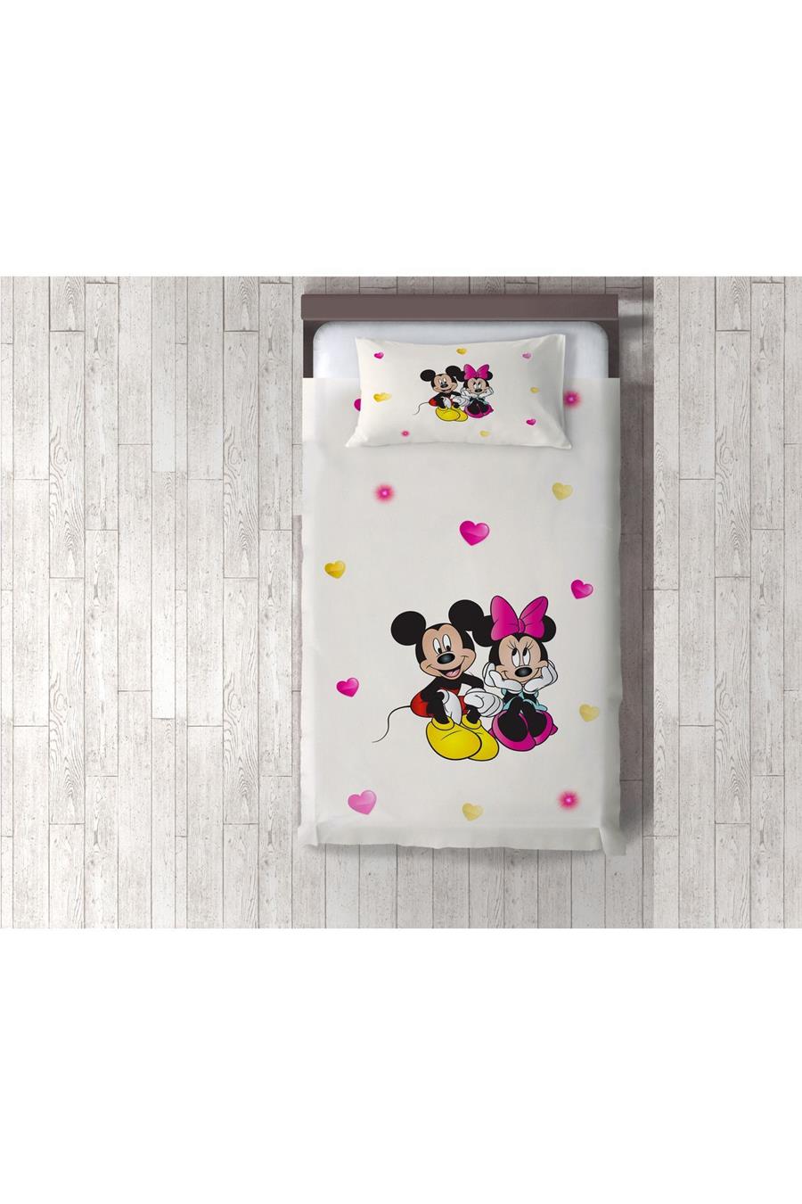 Mickey Mouse Çocuk Ve Bebek Odası Yatak Örtüsü Tlay-112