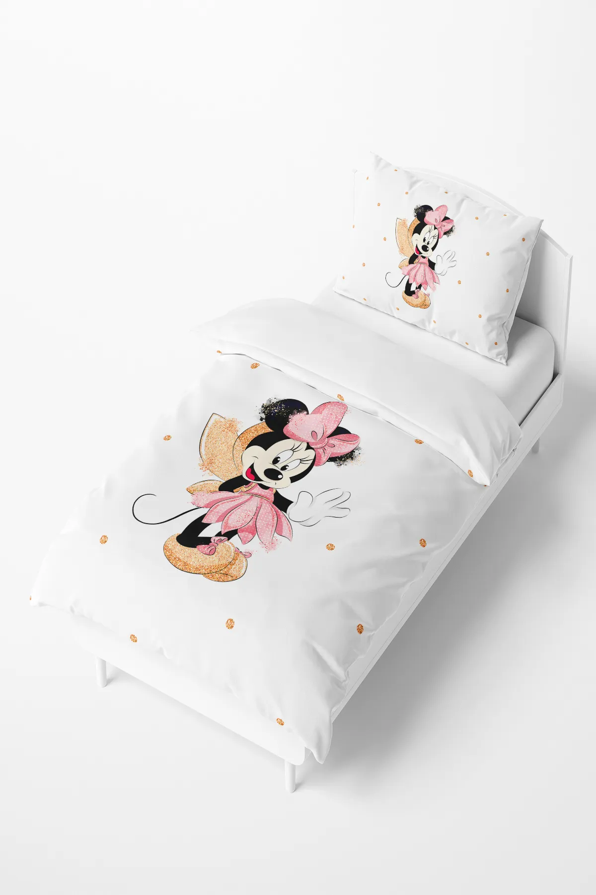 Mickey Mouse Desenli Bebek Ve Çocuk Nevresim Takımı Tlan-040