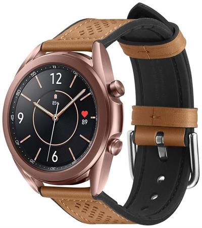 Test Ürünü - Samsung Galaxy Watch Serisi (41mm / 42mm) Kayış Kordon Band Retro Fit (20mm) Brown
