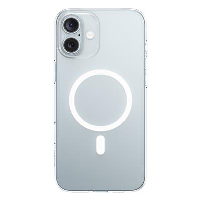 Baseus Crystal Series MagSafe Destekli iPhone 16 Uyumlu Telefon Kılıfı - Şeffaf
