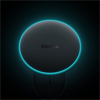 Baseus CW01 15W MagSafe Uyumlu Manyetik Kablosuz Hızlı Şarjlı Araç İçi Telefon Tutucu - Siyah