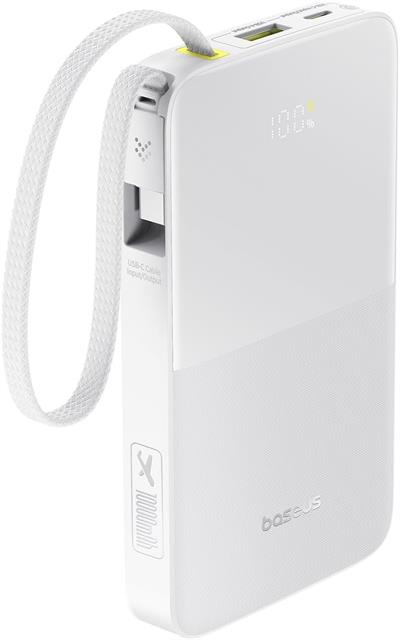Baseus Enerfill FC51 Bipow2 Pro Powerbank 10.000 mAh 22.5W – Beyaz