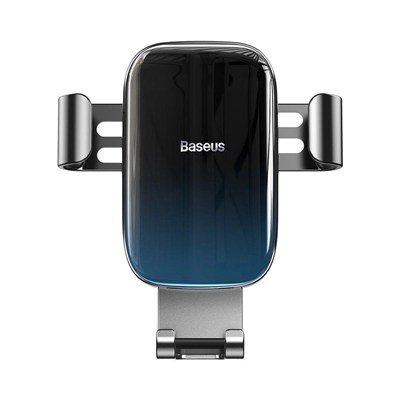Baseus Glaze Gravity 360° Dönebilir Otomatik Kavramalı Havalandırma Izgarası Uyumlu Araç İçi Telefon Tutucu - Siyah