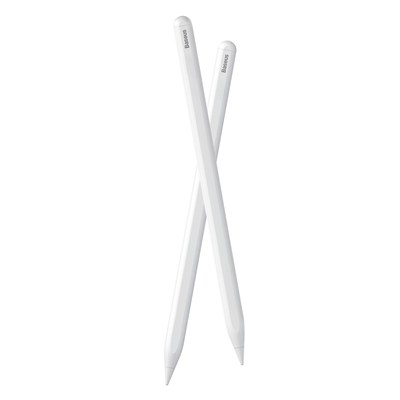 Baseus Smooth Writing 2 Kablosuz ve USB-C Şarjlı Aktif Stylus Dokunmatik Kalem - Beyaz