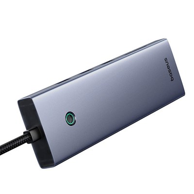 Baseus UltraJoy 10 Port 4K HDMI RJ45 PD100W USB-C Hub - Gri