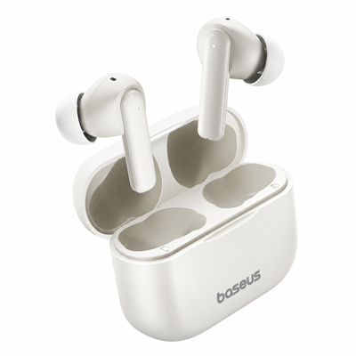 Baseus Bowie E17 Bluetooth 5.3 TWS ENC Gürültü Engellemeli Kablosuz Kulak İçi Kulaklık - Beyaz