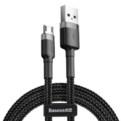 Baseus Cafule Micro USB 1M 2.4A Şarj Kablosu – Siyah