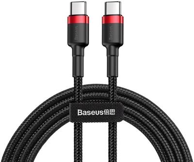 BASEUS Cafule PD 2.0 60W 3A 1M Type-C Kablo - Siyah