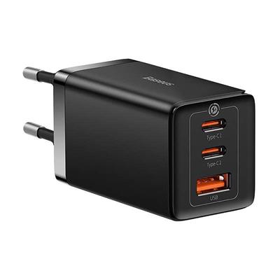 Baseus GaN5 Pro Type-C 65 Watt Hızlı Şarj Aleti - Siyah