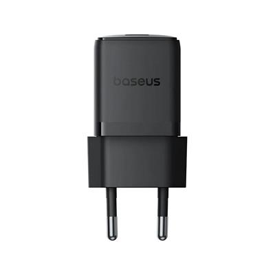 BASEUS Palm USB-C 30W EU Hızlı Şarj Cihazı - Siyah