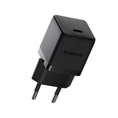 BASEUS Palm USB-C 30W EU Hızlı Şarj Cihazı - Siyah