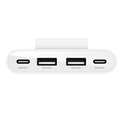 Belkin 4-Port Type C-A Power Extender 2M