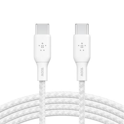 Belkin BoostCharge USB-C to USB-C Örgülü 100W Kablo 2M-Byz