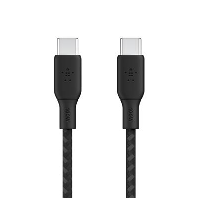 Belkin BoostCharge USB-C to USB-C Örgülü 100W Kablo 2M-Syh