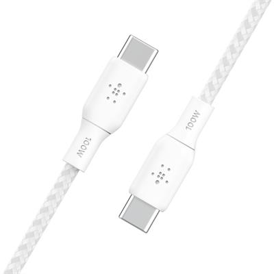 Belkin BoostCharge USB-C to USB-C Örgülü 100W Kablo 2M-Byz
