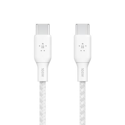 Belkin BoostCharge USB-C to USB-C Örgülü 100W Kablo 2M-Byz