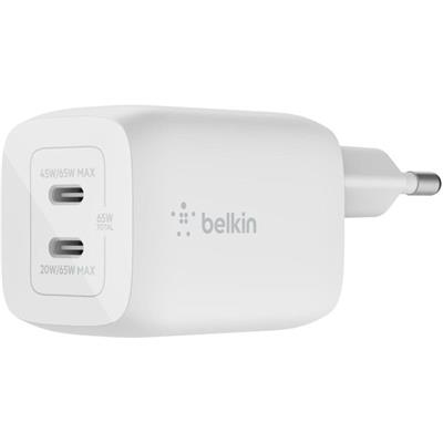 Belkin Çift Usb-C Power Delivery Gan Duvar Şarj Cihazı 68W WCH013VFWH