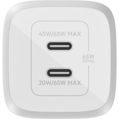 Belkin Çift Usb-C Power Delivery Gan Duvar Şarj Cihazı 68W WCH013VFWH