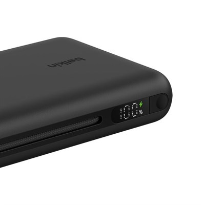 Belkin BPB039HQBK UltraCharge Pro 25.000mAh 140W Dahili USB-C Kablolu Laptop Powerbank - Siyah