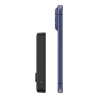 Belkin BPD016HQBK BoostCharge 10.000mAh Slim Powerbank Qi2 15W MagSafe Uyumlu (30W USB-C) - Siyah