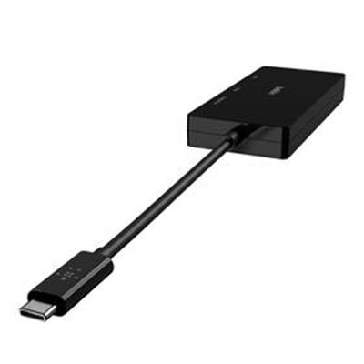 Belkin AVC003BTBK USB-C Video Adaptör – HDMI, DisplayPort, DVI, VGA