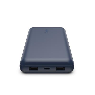 Belkin BPB012BTBL BoostCharge 20.000 mAh 15W USB-C + Çift USB-A Powerbank Taşınabilir Şarj Cihazı - Mavi