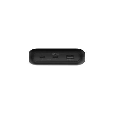 Belkin BPB020BTBK BoostCharge Pro 20.000 mAh 65W 3-Port Laptop Powerbank – Siyah