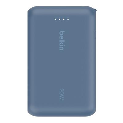 Belkin BPB021HQBL BoostCharge 10.000 mAh 20W Entegre USB-C Kablolu Powerbank – Mavi