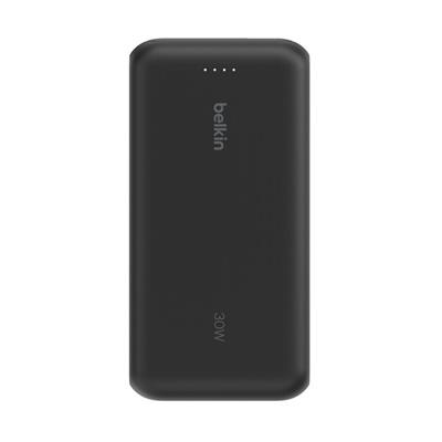 Belkin BPB024HQBK 20K 30W Powerbank – Entegre USB‑C Kabloyla - Siyah