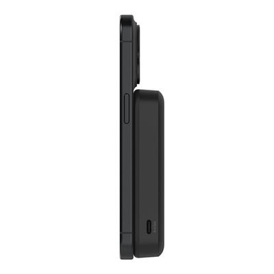 Belkin BPD007BTBK BoostCharge Qi2 15W 8K MagSafe Uyumlu Kablosuz Powerbank – Siyah