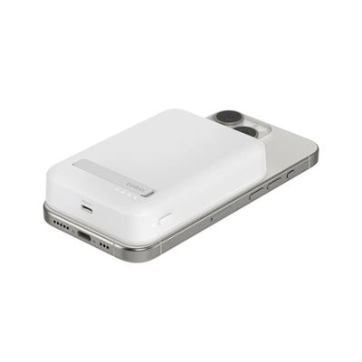 Belkin BPD008BTWT BoostCharge Qi2 15W 10K MagSafe Uyumlu Kablosuz Powerbank – Beyaz