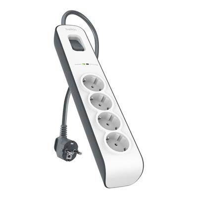 Belkin BSV400VF2M Surgemaster  2M 4lü Akım Korumalı Priz