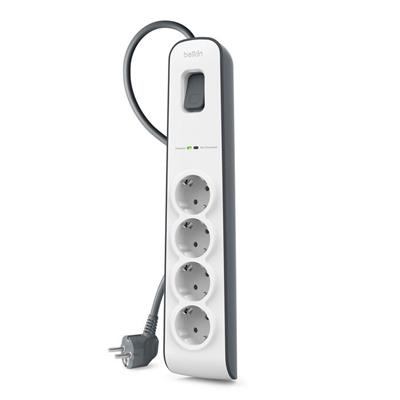 Belkin BSV400VF2M Surgemaster  2M 4lü Akım Korumalı Priz