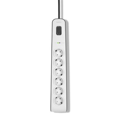 Belkin BSV603VF2M Surgemaster 2M 6lı Akım Korumalı Priz