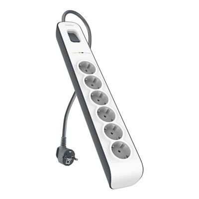 Belkin BSV603VF2M Surgemaster 2M 6lı Akım Korumalı Priz