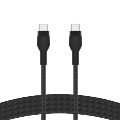 Belkin CAB011DS1MBK BoostCharge Pro Flex 60W USB-C to USB-C 1M Kablo - Siyah