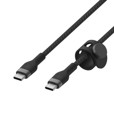 Belkin CAB011DS1MBK BoostCharge Pro Flex 60W USB-C to USB-C 1M Kablo - Siyah