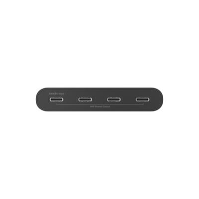 Belkin Connect USB-C 4 Bağlantı Noktalı Hub - Siyah