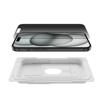 Belkin iPhone 16/15/14 Pro Için Hayalet Cam Ekran Koruyucu (Kolay Hizalama Tepsili) Ova147Zz
