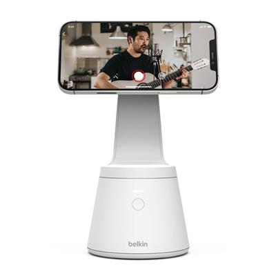 Belkin MMA001btWH MagSafe Uyumlu Yüz Takipli Manyetik Telefon Tutucu – Beyaz
